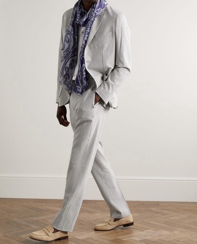 Pantalone seersucker loro - pantalone,