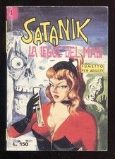 SATANIK  N°1 LA LEGGE DEL MALE ANASTATICA 1999 SPIN OFF 3