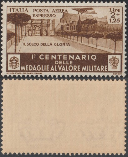 1934 posta aerea medaglie - medaglie, al