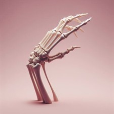 Mano articolata scheletro - |,