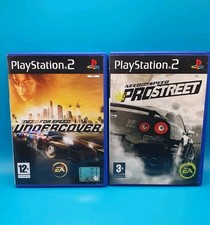 LOTTO 2 Need for Speed Pro Street + Undercover PS2 SONY PLAYSTATION 2 Completi 