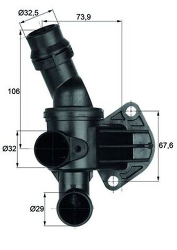 Per mahle 87 termostato - 6,