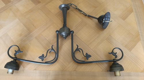 Lampadario luci metallo - 2,