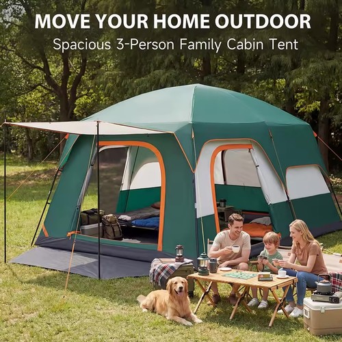 Tenda campeggio familiare - tenda,