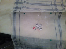 TOVAGLIA DI LINO RICAMATA