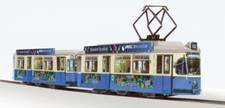 Tram H0 modello tram vagone M4