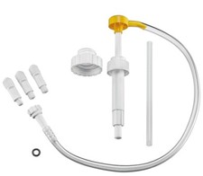 POMPA PER CAMBIO OLIO PIEDE MOTORE FUORIBORDO ENTROFUORIBORDO 3 RACCORDI