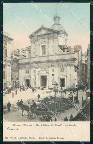 Genova città piazza nuova - piazza,