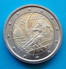 ITALIA - 2 € 2006 - TORINO GIOCHI INVERNALI - fdc (da rotolino)