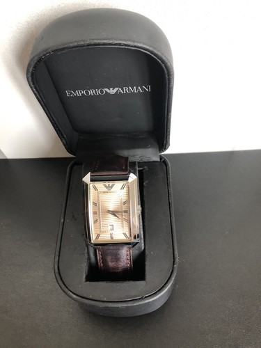Orologio uomo rettangolare