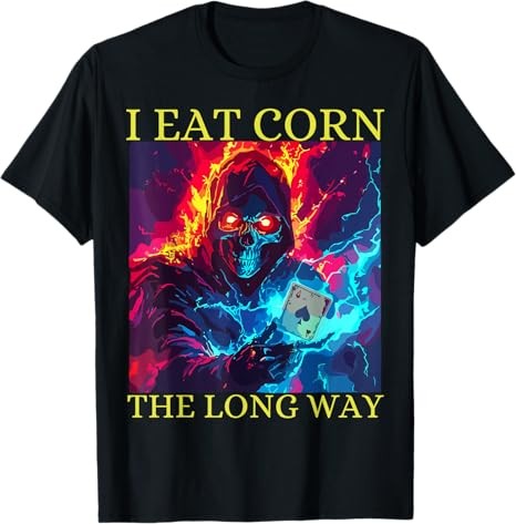 Maglietta eat corn - eat, long
