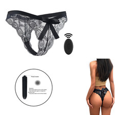 Mutandine vibranti telecomando wireless 10 funzioni mutandine intimo donna
