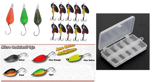 Kit artificiali spinning trota - kit,