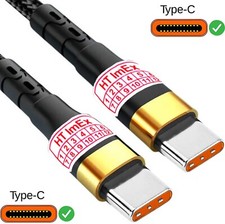 Ladekabel 1m Nylon USB C Kabel