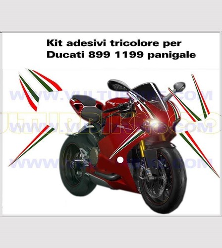 Kit adesivi tricolore carene