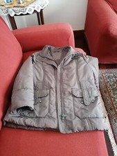 Giaccone donna caldo, taglia 50, colore marrone. Come nuovo
