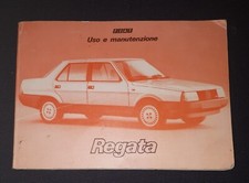 Libretto uso e manutenzione fiat regata 1984 CONDIZIONI COME DA FOTO + OMAGGIO 