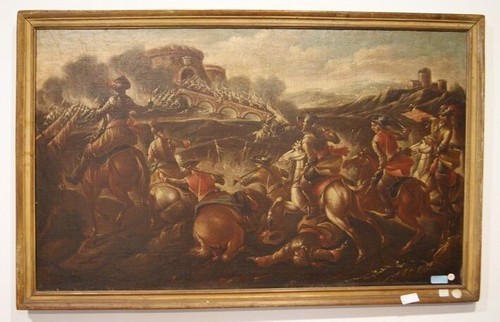 Coppia oli tela - di, su