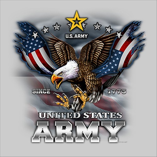 Shirt esercito americano - t-shirt,