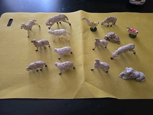 Gregge pecore animali - e, per
