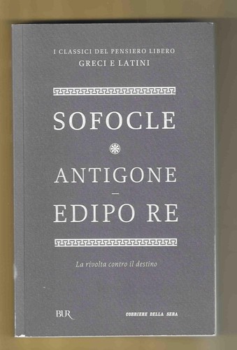 Sofocle antigone edipo - re,
