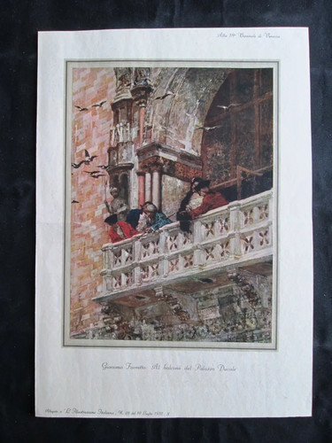 Giacomo favretto balcone - giacomo, favretto: