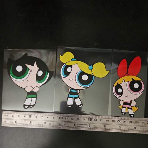 Adesivo vinile powerpuff - in,