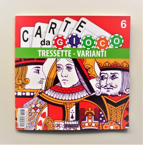 Carte gioco 6 tressette - carte, da