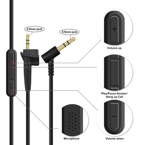 Cavo con microfono - 1.5m,