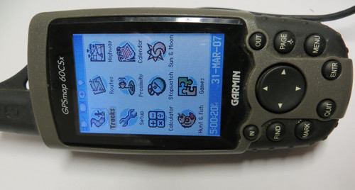 Garmin gpsmap 60csx handheld - garmin,