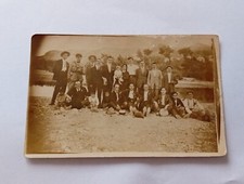 Foto D'epoca Gruppo Cartolina