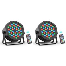 2 pz 36 LED Par faro RGB luce