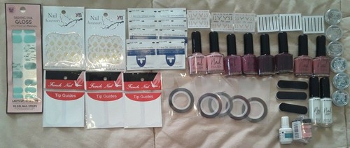 Lotto nail art - l, a