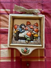 GRANDE PLACCA CARILLON THUN BIANCANEVE E I 7 NANI come  nuova