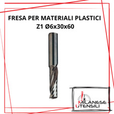 Fresa per materiali plastici