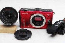 Kit fotocamera Panasonic LUMIX GF2 14 42mm con Touch LCD 12.1MP con batteria