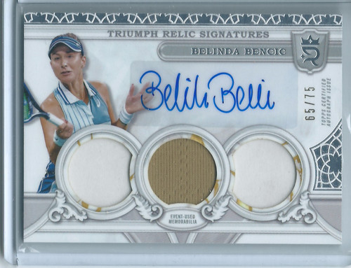 Belinda bencic triumph relic - belinda,