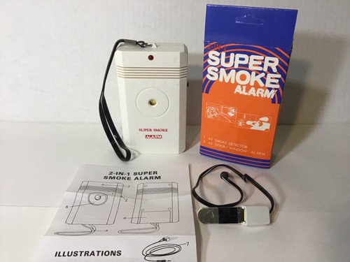 Allarme super fumo porta - allarme,