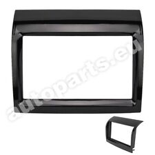 Mascherina Montaggio Autoradio Stereo 2 DIN per Fiat Ducato dal 2011 Nero Lucido