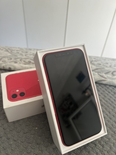 Apple iphone red - apple, 11