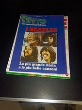 RIVISTA CON POSTER THE BEATLES TUTTO 5/1977