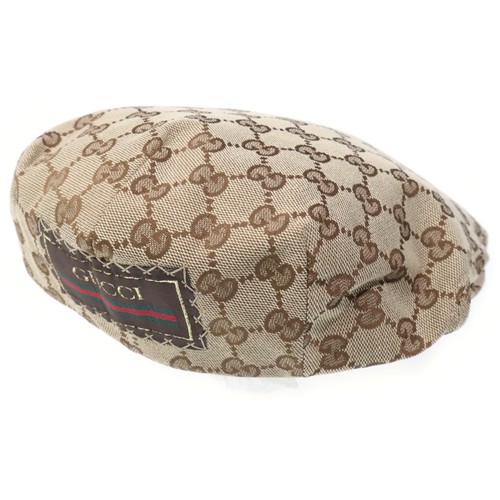 Gucci cappellino piatto in - gucci, gg