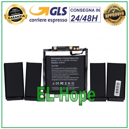 Batteria ricambio a1819 - batteria, per