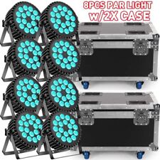 8X 270W 18LED Par Wash RGBW 4in1 DMX discoteca dj party luce palco effetto luce spettacolo