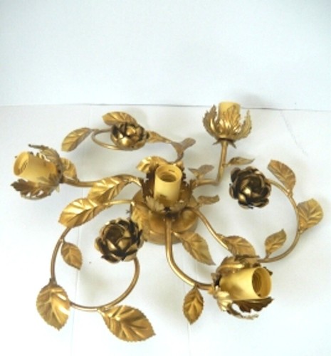 Plafoniera lampadario oro - plafoniera,