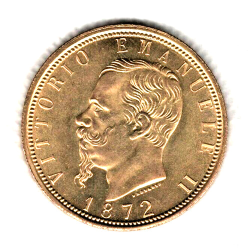 100 lire oro vittorio - lire,