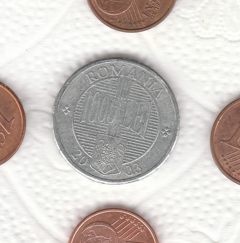 Romania rara moneta 1000 - ,