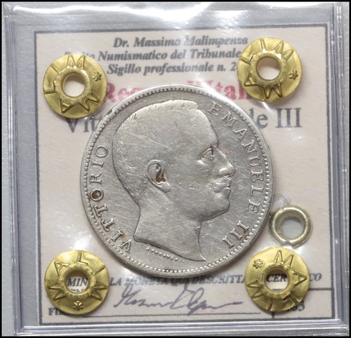 Regno italia lire 1907 - regno, 2