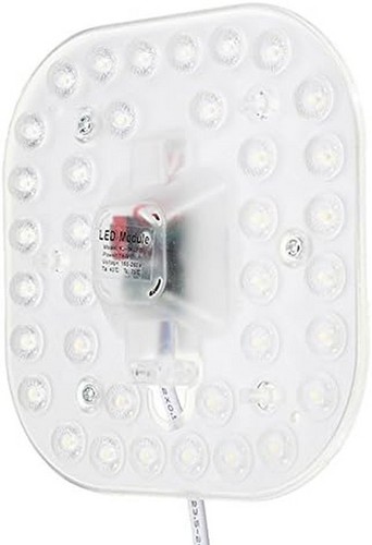 Plafoniera led 12w quadrata - plafoniera,