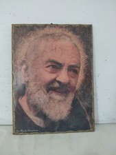 Stampa su legno di Padre Pio